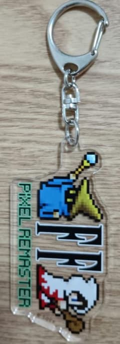 ファイナルファンタジーピクセルリマスター　グリッターアクリルキーホルダー FF ピクセルリマスター アクリルキーホルダー - メルカリ