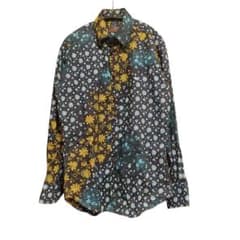 ETRO 総柄 ペガサス刺繍 長袖 ボタンダウン シャツのサムネイル