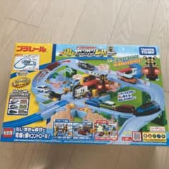 新品！未使用！タカラトミー  プラレール トミカと遊ぼう! カンカン踏切セットのサムネイル
