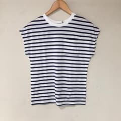 アングローバルショップ ANGLOBAL SHOP Tシャツ M ボーダー 新品のサムネイル