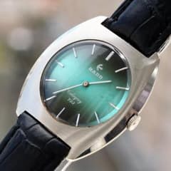 良品★S29 RADO Cologny 703 ラドー コロニー 手巻き メンズ腕時計 パープル文字盤 動作確認済 2針 純正コンビメタルバンド 記念品 K119990 HA-7031| ラドー コロニー705 ラピスラズリ・ブルー・星空文字盤・スタ