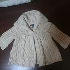babyGAP☆80☆ニットカーディガン☆五分袖のサムネイル