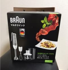新品未使用 ブラウンBRAUN マルチクイックハンドブレンダー MQ535のサムネイル