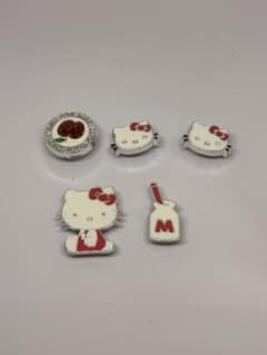 ハローキティ シューズアクセサリー ジビッツ　5個セットのサムネイル
