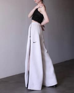 NIKE レア 00s サイドフルジップ ワイドバギーメッシュパンツ NIKE レア 00s サイドフルジップ ワイドバギーメッシュパンツ