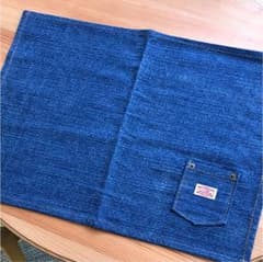 ほぼ未使用！デニムランチョンマット 2枚セットのサムネイル