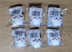 ちいかわ ハチワレだらけくじE賞 ぬいぐるみバッジ 全6種(コンプリートセット)のサムネイル