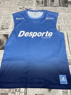 Desporte ノースリーブシャツ Mサイズ 青のサムネイル