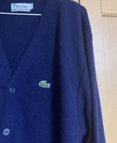 LACOSTE(ラコステ) ネイビーカーディガン Mサイズのサムネイル