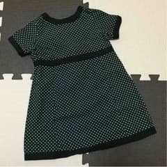 専用❥❥コムサ 黒ドット ワンピース 90cmのサムネイル