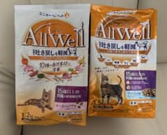 猫用　AllWell オールウェル 15歳以上 腎臓の健康維持用　2種のサムネイル