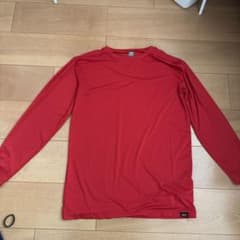 ZETT レッド 長袖 アンダーシャツ Lのサムネイル