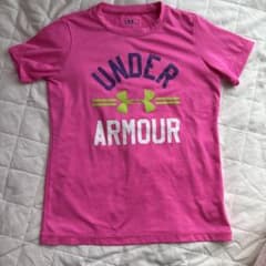 UNDER ARMOUR キッズ 半袖 Tシャツ ピンク YSMのサムネイル