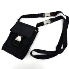 美品✨】プラダ 2way ミニショルダーバッグ スマホポーチ ナイロン 黒 