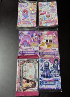 アイカツ！ 未開封カード 6枚セットのサムネイル
