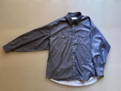 Graphpaper（グラフペーパー） 23SS スーピマダンガリーシャツのサムネイル