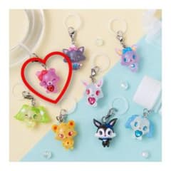 ジュエルペット めじるしアクセサリー2 ガーネット ガチャのサムネイル