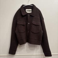 NKNIT KNIT blouson ニットブルゾン／ブラウン - メルカリ