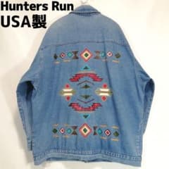 Hunters Run アメリカ製 デニムジャケット USA製 カバーオール - メルカリ