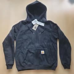 新品タグ付 Carhartt WIP ジップパーカー XL ブラック カーハートのサムネイル