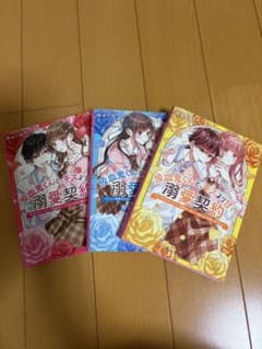 吸血鬼くんと、キスより甘い溺愛契約 野いちご文庫3冊セットのサムネイル