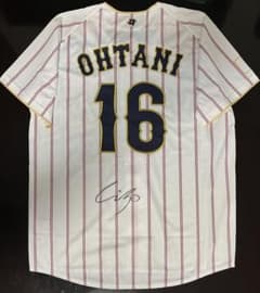 大谷翔平 侍ジャパン レプリカ 直筆サイン入りユニフォーム 2026 WBC L