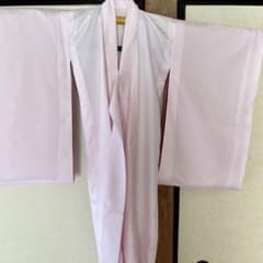 子供用 長襦袢 ピンク 紋紗風地紋入りのサムネイル