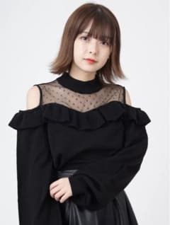 Ank Rouge 肩あきニットのサムネイル