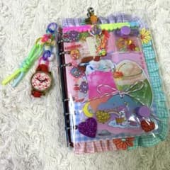 1138 おすそ分けファイル　バイブルサイズクリアバインダー スイマーのサムネイル