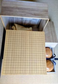 高級 囲碁 碁盤、碁石セット 桐箱 - メルカリ