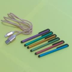 本日特別最終価格になります USB ケーブル タッチペン 6本セットのサムネイル