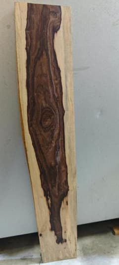 天然木 一枚板 無垢材 104cm×20.5cm×2cm　グラナディラのサムネイル