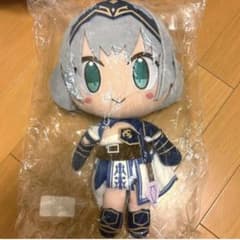 【新品未開封】ホロライブ　白銀ノエル　ぬいぐるみ　ツクモ　コラボのサムネイル