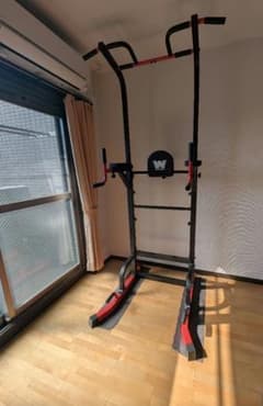 BARWING 懸垂マシン ぶら下がり健康器 改良モデル 高さ調整11段階 赤 BARWING 懸垂マシン ぶら下がり健康器 改良モデル 高さ調整11段階 赤