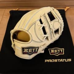 ZETT】 限定品 プロステイタスSE最高級キップ 硬式グローブ 今宮モデル