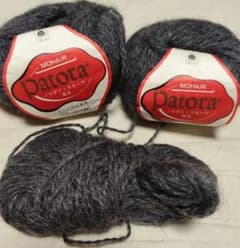 Patora パトラ ノルディックモヘア毛糸 40g 並太 ウール100% 純毛のサムネイル