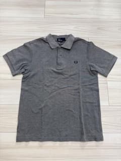 フレッドペリー FREDPERRY 半袖 ポロシャツ S グレー - メルカリ