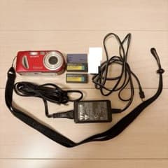 動作確認済 SONY Cyber-shot DSC-P8 ボルドーレッド カメラ