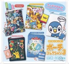 포켓몬 센터 파우치 컬렉션 3 (이브이즈)