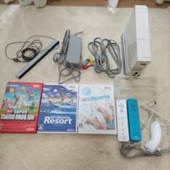 任天堂　wii 本体　ソフト3本セットのサムネイル