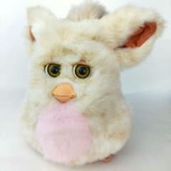 稼動品・レア】ファービー2 キャラメルシロップ ヘーゼル目 ドイツ語版