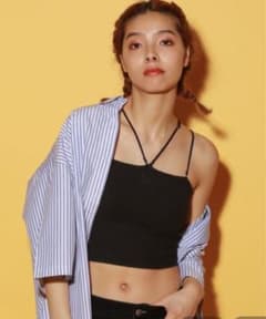 【PAGEBOY LIM】カップ付きホルターネック キャミのサムネイル