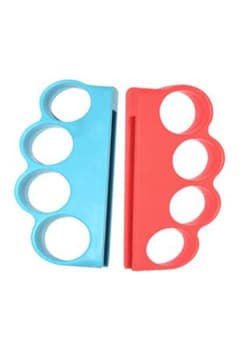 Switch boxing grip red blue set of 2