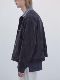 comoli 18ss スエード TYPE 1st ジャケット シープ　サイズ3 18SS COMOLI 1st シープスキン スエード レザー ジャケット - メルカリ