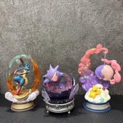ポケモン リーメント ゲンガー メガルカリオ ピカチュウ&ムシャーナ3体セットのサムネイル