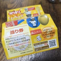 オリエンタルがっちりプレゼントキャンペーン 当たり券のサムネイル