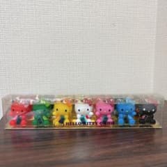 ハローキティ　七福招猫　まねきねこ　人形セット　新品未開封のサムネイル