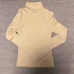 Burberry タートルネック リブ ニット ベージュのサムネイル