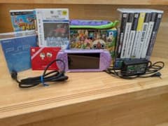PSPライラックパープル得々セット はじめようアイルー村パック PSP-3000のサムネイル