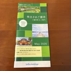 西武ホールディングス 株主優待 - メルカリ